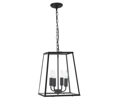 Пендел SEARCHLIGHT 5614BK LANTERN NOIR