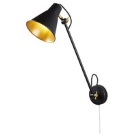 Searchlight 6302BK Adjustable Wall