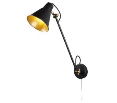 Аплик Searchlight 6302BK Adjustable Wall