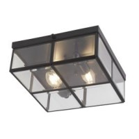 Плафон Searchlight 6769-26BK Flush