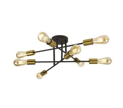 Плафон SEARCHLIGHT 8048-8BK ARMSTRONG
