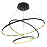 LED пeндел SLIM LIGHT DESIGN SLD/000011/3000/B CIRCLE INSIDE TRIPLE 99W 3000K BLACK