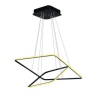 LED пeндел SLIM LIGHT DESIGN SLD/000017/4000/B SQUARE OUTSIDE DOUBLE 90W 4000K BLACK