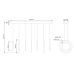 SLIM LIGHT DESIGN SLD/000018/3000/B O-RING 130W 3000K BLACK