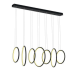 SLIM LIGHT DESIGN SLD/000018/3000/B O-RING 130W 3000K BLACK