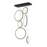 LED пeндел SLIM LIGHT DESIGN SLD/000019/3000/B I-RING 130W 3000K BLACK
