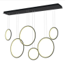 LED пeндел SLIM LIGHT DESIGN SLD/000020/3000/B W-RING 130W 3000K BLACK