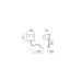 LED аплик с ключ и USB SMARTER 01-3211 MOKA