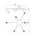 Плафон SMARTER 01-4051 NOA BK/GD