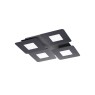 LED плафон SMARTER 05-1005 QUANT PL LED 47W CCT 3000/4000K SBK