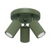 SOLLUX SL.1620 KARBON OLIVE GREEN ROUND 3 x GU10