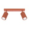 SOLLUX SL.1637 KARBON RED OCHRE 2 x GU10