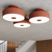 Ceiling lamp SOLLUX SL.1681 OMIQ RED OCHRE 4 x E27