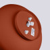 Ceiling lamp SOLLUX SL.1681 OMIQ RED OCHRE 4 x E27