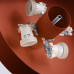 Ceiling lamp SOLLUX SL.1681 OMIQ RED OCHRE 4 x E27