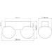 Ceiling lamp SOLLUX SL.1683 BULBO 2 2 x G9 Ceiling lamp SOLLUX SL.1683 BULBO 2 2 x G9