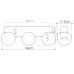 Ceiling lamp SOLLUX SL.1684 BULBO 3