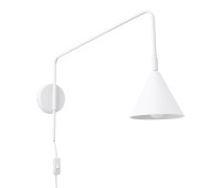 Wall lamp SOLLUX SL.1696 NOX WHITE 1 x E14