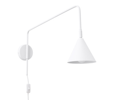 Wall lamp SOLLUX SL.1696 NOX WHITE 1 x E14