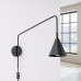 Wall lamp SOLLUX SL.1697 NOX BLACK 1 x E14