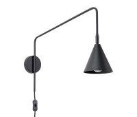 Wall lamp SOLLUX SL.1697 NOX BLACK 1 x E14