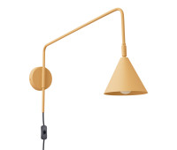 Wall lamp SOLLUX SL.1698 NOX GOLD / BLACK 1 x E14