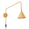 Wall lamp SOLLUX SL.1698 NOX GOLD / BLACK 1 x E14