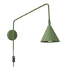 Wall lamp SOLLUX SL.1700 NOX OLIVE GREEN 1 x E14
