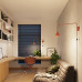Wall lamp SOLLUX SL.1701 NOX RED OCHRE 1 x E14