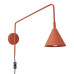 Wall lamp SOLLUX SL.1701 NOX RED OCHRE 1 x E14