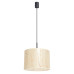 Pendant lamp SOLLUX SL.1850 NEVIA MARBLE BEIGE / BLACK 1 x E27