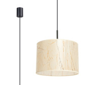 Pendant lamp SOLLUX SL.1850 NEVIA MARBLE BEIGE / BLACK 1 x E27 Pendant lamp SOLLUX SL.1850 NEVIA MARBLE BEIGE / BLACK 1 x E27