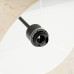 Pendant lamp SOLLUX SL.1850 NEVIA MARBLE BEIGE / BLACK 1 x E27