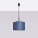 Pendant lamp SOLLUX SL.1851 NEVIA NAVY / BLACK 1 x E27
