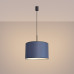 Pendant lamp SOLLUX SL.1851 NEVIA NAVY / BLACK 1 x E27