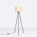 Floor lamp SOLLUX SL.1854 NEVIA BEIGE MARBLE / BLACK 1 x E27