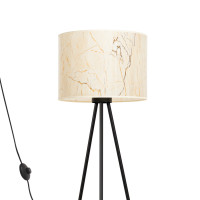 Лампион SOLLUX SL.1854 NEVIA BEIGE MARBLE / BLACK 1 x E27 Лампион SOLLUX SL.1854 NEVIA BEIGE MARBLE / BLACK 1 x E27