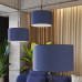Лампион SOLLUX SL.1855 NEVIA NAVY / BLACK 1 x E27 Лампион SOLLUX SL.1855 NEVIA NAVY / BLACK 1 x E27