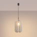 Pendant lamp SOLLUX SL.1857 MULA BEIGE / BLACK 1 x E27 Pendant lamp SOLLUX SL.1857 MULA BEIGE / BLACK 1 x E27