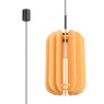 Pendant lamp SOLLUX SL.1858 MULA YELLOW / BLACK 1 x E27