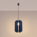Pendant lamp SOLLUX SL.1859 MULA NAVY / BLACK 1 x E27 Pendant lamp SOLLUX SL.1859 MULA NAVY / BLACK 1 x E27