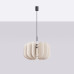 Pendant lamp SOLLUX SL.1860 MULA BEIGE / BLACK 1 x E27 Pendant lamp SOLLUX SL.1860 MULA BEIGE / BLACK 1 x E27