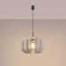 Pendant lamp SOLLUX SL.1860 MULA BEIGE / BLACK 1 x E27 Pendant lamp SOLLUX SL.1860 MULA BEIGE / BLACK 1 x E27