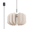 Pendant lamp SOLLUX SL.1860 MULA BEIGE / BLACK 1 x E27