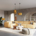Pendant lamp SOLLUX SL.1861 MULA YELLOW / BLACK 1 x E27 Pendant lamp SOLLUX SL.1861 MULA YELLOW / BLACK 1 x E27