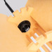 Pendant lamp SOLLUX SL.1861 MULA YELLOW / BLACK 1 x E27 Pendant lamp SOLLUX SL.1861 MULA YELLOW / BLACK 1 x E27