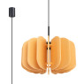 Pendant lamp SOLLUX SL.1861 MULA YELLOW / BLACK 1 x E27