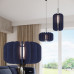 Pendant lamp SOLLUX SL.1862 MULA NAVY / BLACK 1 x E27 Pendant lamp SOLLUX SL.1862 MULA NAVY / BLACK 1 x E27