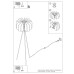 Floor lamp SOLLUX SL.1863 MULA 45 BEIGE / BLACK 1 x E27