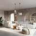 Floor lamp SOLLUX SL.1863 MULA 45 BEIGE / BLACK 1 x E27